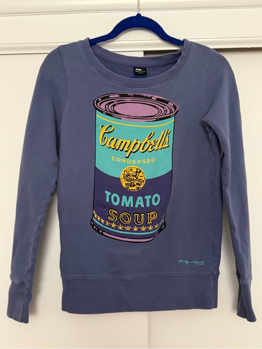 Vintage Uniqlo x Andy Warhol Campbell's Soup Sweatshirt